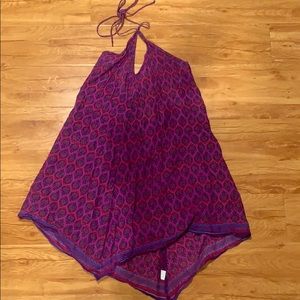 boho halter dress
